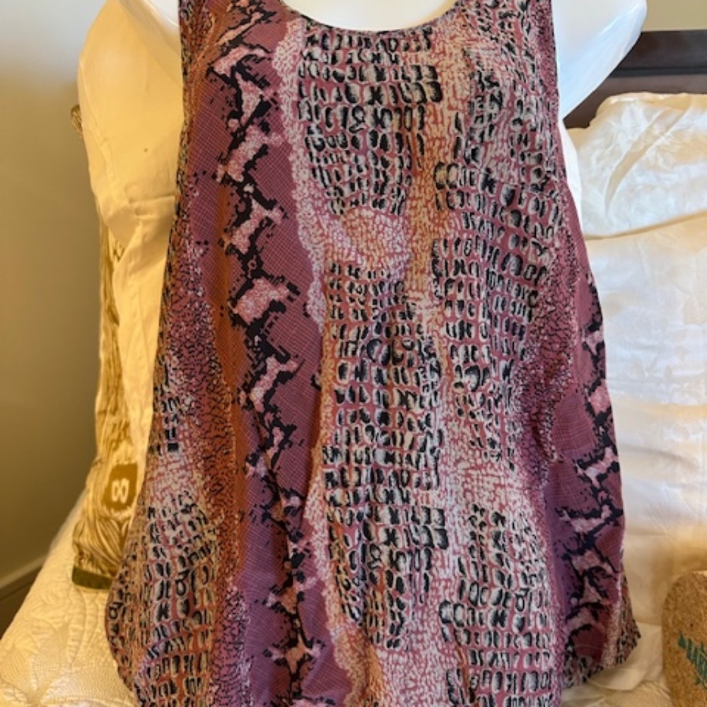 Joie Silk Razor Back Tank